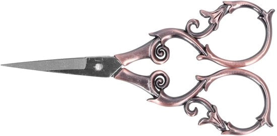 Scaletta da cucire Vintage Stile - Acciaio Inossidabile - Scaletta da cucire a punta - Lame affilate - Leggera e comoda - Scaletta da cucire