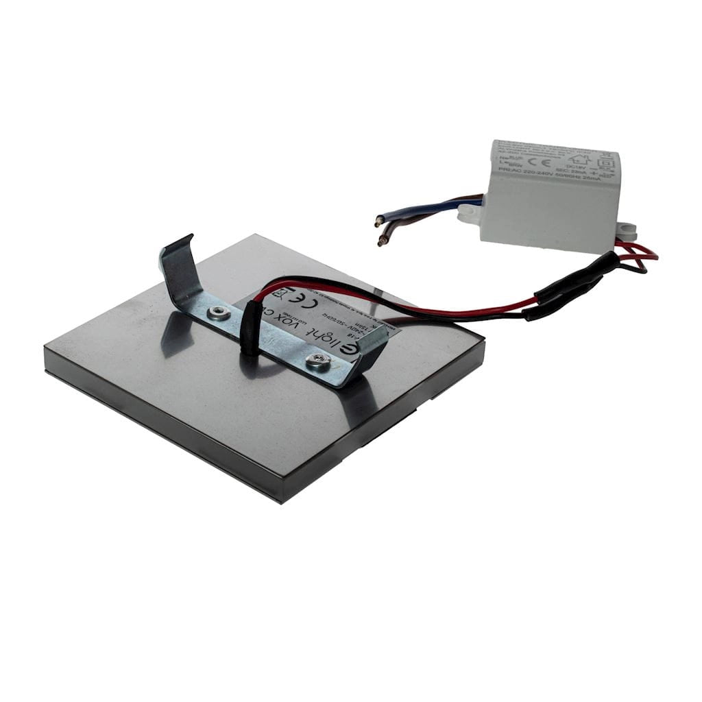 Faretto da incasso quadrato LED 0,6W 6500K Eko-Light