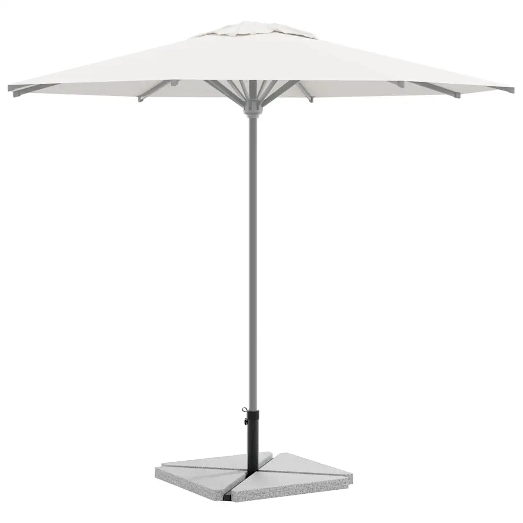 Set Base per Ombrellone da Giardino 5 pz in Granito e Acciaio CFW1593304