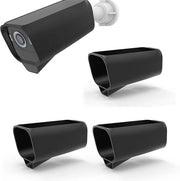 Coperchi in silicone - 3 pezzi - Adatti per le telecamere Eufy S3 Pro - Impermeabili - Coperchi in silicone impermeabili - Telecamere di sorveglianza - Impermeabili e resistenti ai raggi UV - Utilizzabili all'aperto e all'interno - Nero