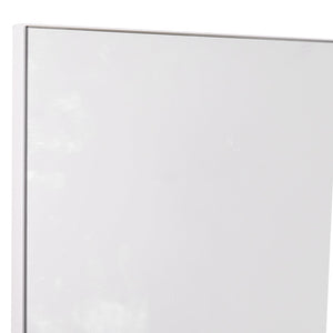 Pensile Bagno con Specchio e 3 Ripiani 60x10x48 cm MDF  Elisa Bianco
