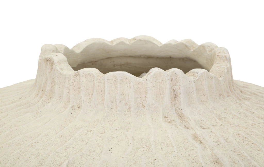 Vaso Shade Ø32x40 cm in Mgo Crema