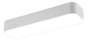 Plafoniera da Interno a led in Metallo Bianco Opaco