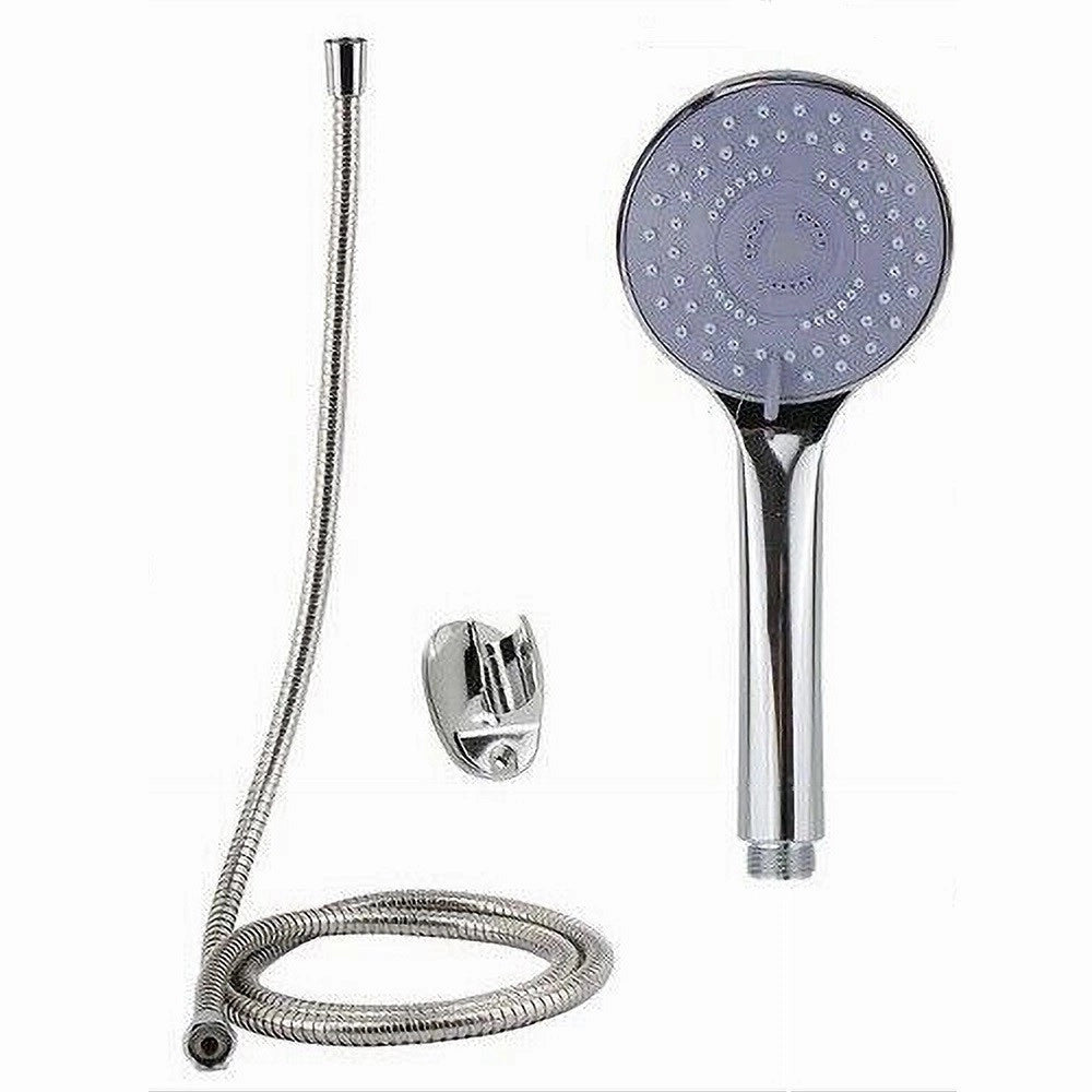 Trade Shop - Kit Bagno Doccetta Doccino Soffione Doccia Multigetto Laccio 1,8 Mt Staffa 69055 -