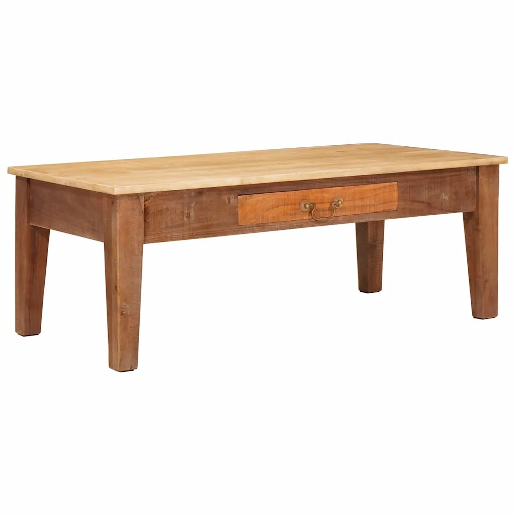 Tavolino da salotto con cassetto Marrone 110 x 55 x 40 cm 42003315