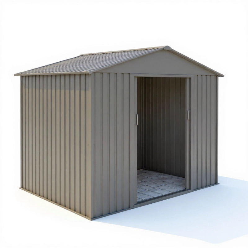 Casetta da giardino in metallo - MJ 8 x 6 - 4,7 mÂ² - antracite