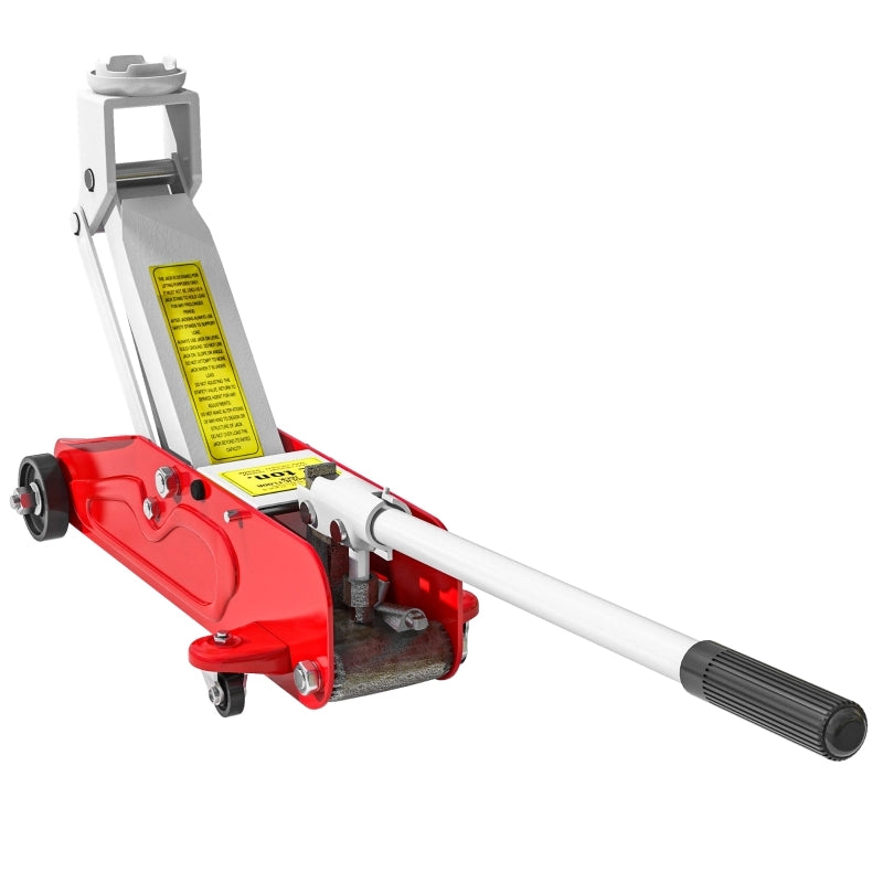 CRIC IDRAULICO 2 t 12-30 cm Acciaio Rosso