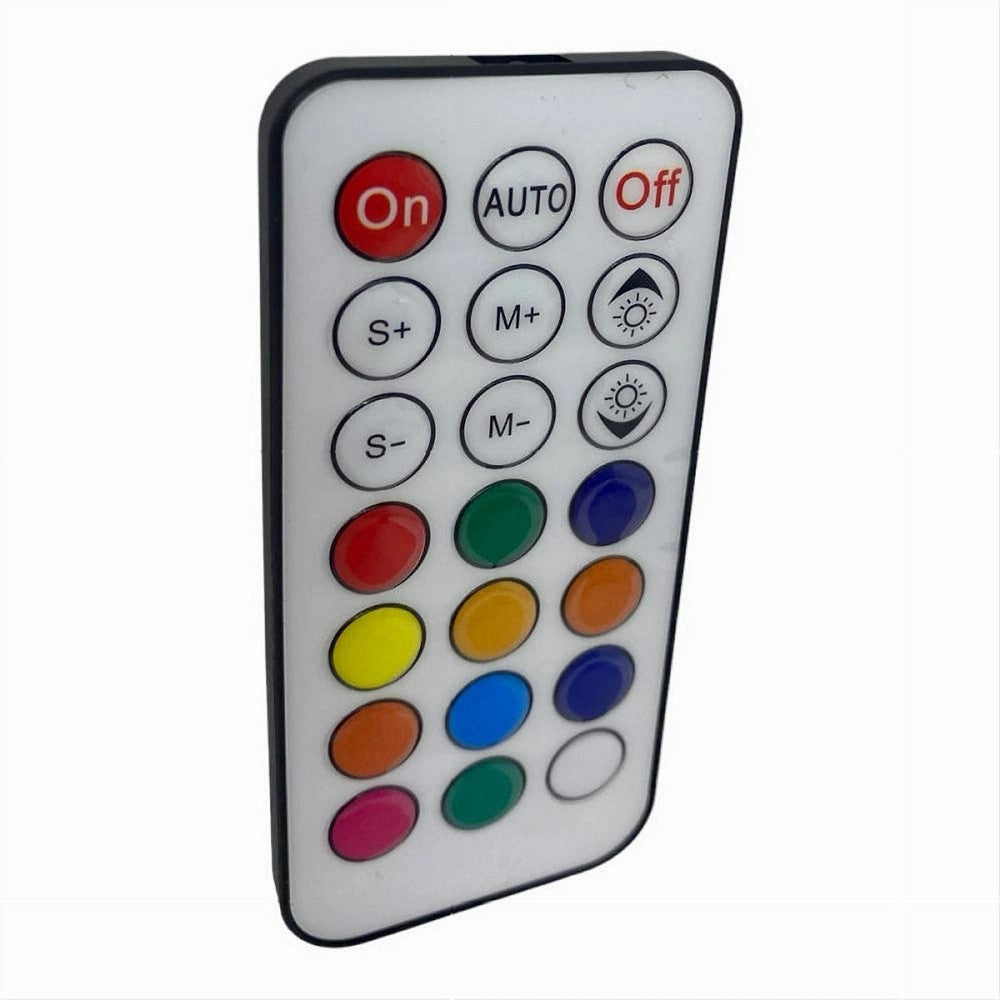 Trade Shop - Striscia Led Smd5050 Ip20 12v 5 Mt Digitale Luce Rgb Telecomando W5050r-12-60-ic -