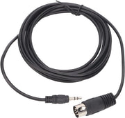 Cavo MIDI 8 Pin a 3,5mm - Plug e Gioca - Lunghezza 9,8ft - Adattatore Maschio per Equipaggiamento Audio