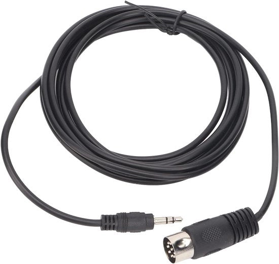 Cavo MIDI 8 Pin a 3,5mm - Plug e Gioca - Lunghezza 9,8ft - Adattatore Maschio per Equipaggiamento Audio