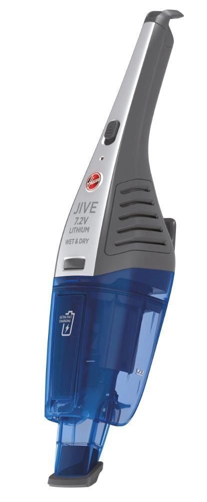 Hoover HJ72WDLB 011 Jive Lithium Aspirabriciole Senza Sacchetto Secco e Bagnato 0.3 L 10 min autonomia 82 dB colore Blu Trasparente