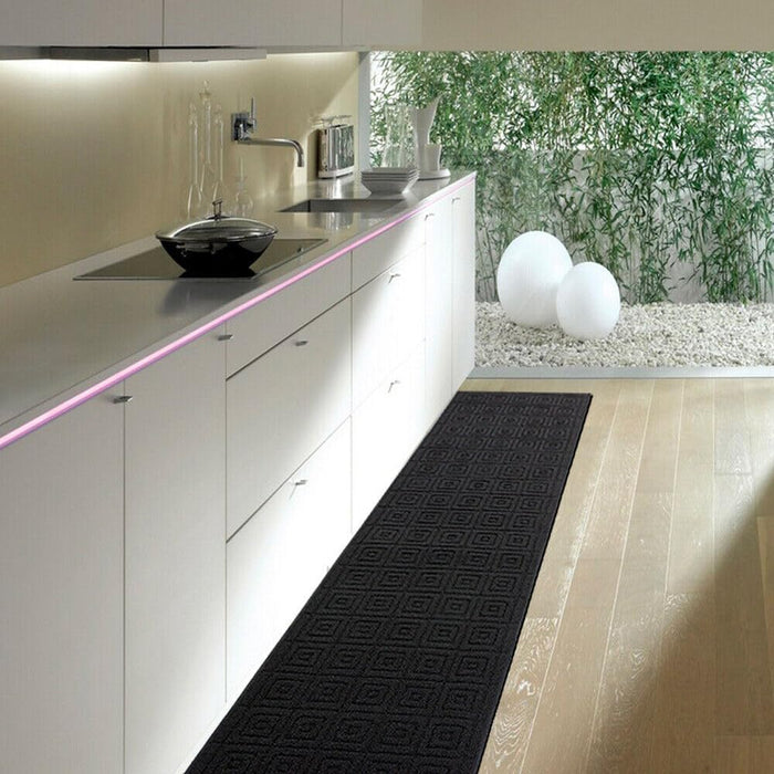 Tappeto Cucina 3D Antiscivolo Tinta Unita Assorbente 50x80 cm