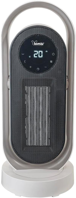 Bimar Termoventilatore Colonna HP132 PTC 2000W Telecomando Timer 24h Termostato Oscillazione