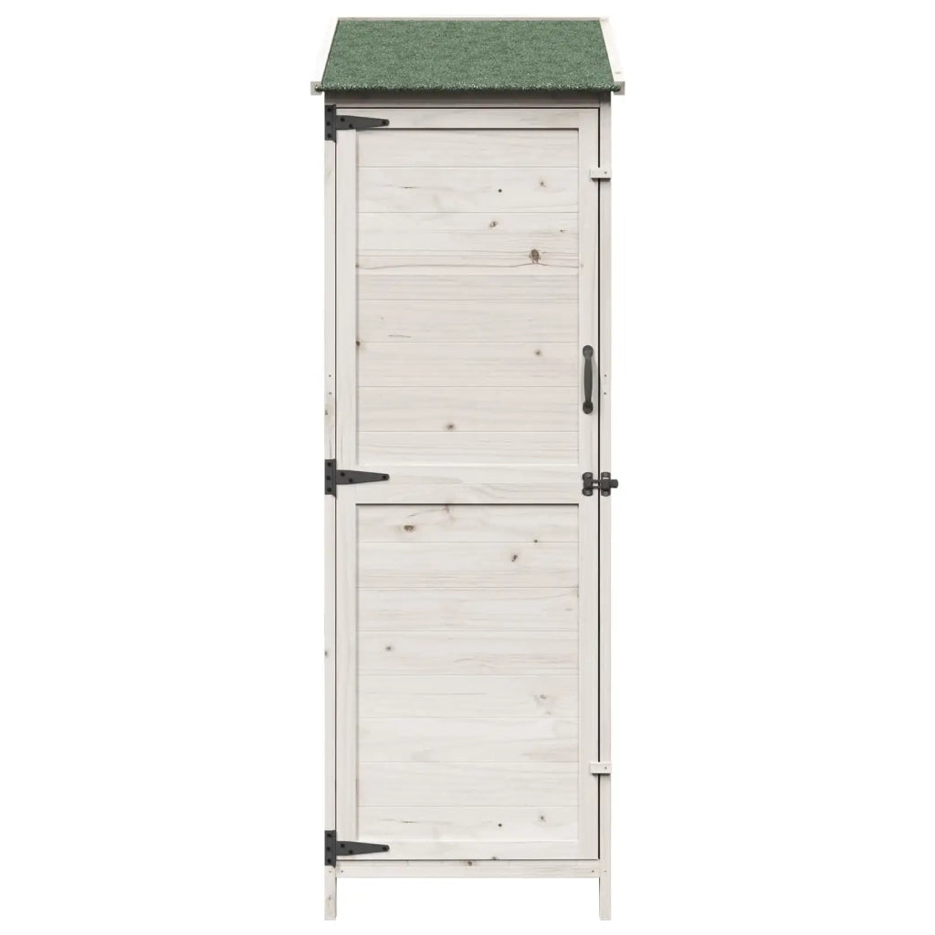 Capanno da Giardino Bianco 59,5 x 56 x 176,5 cm CFW8462021