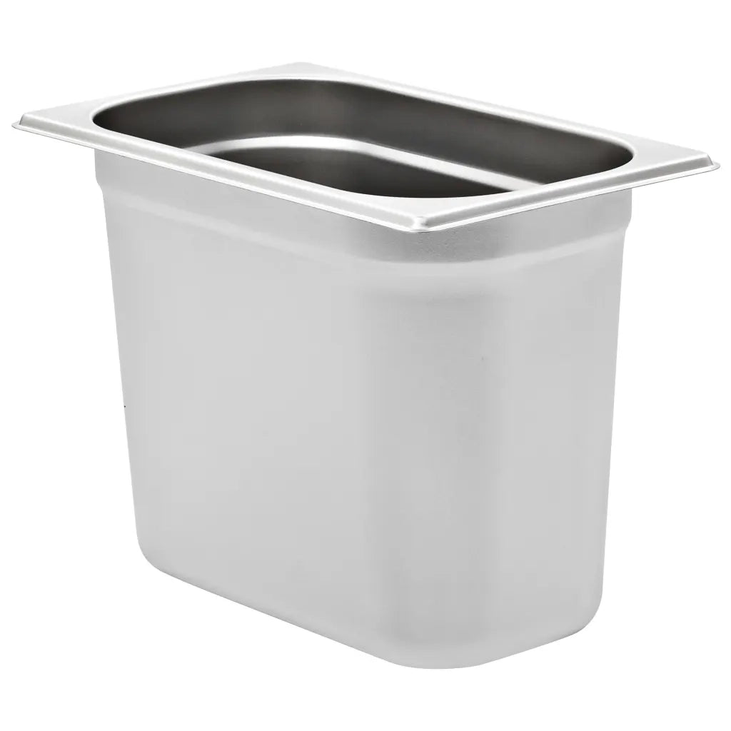 Contenitori Gastronorm 4 pz GN 1/4 200 mm in Acciaio Inox 50904