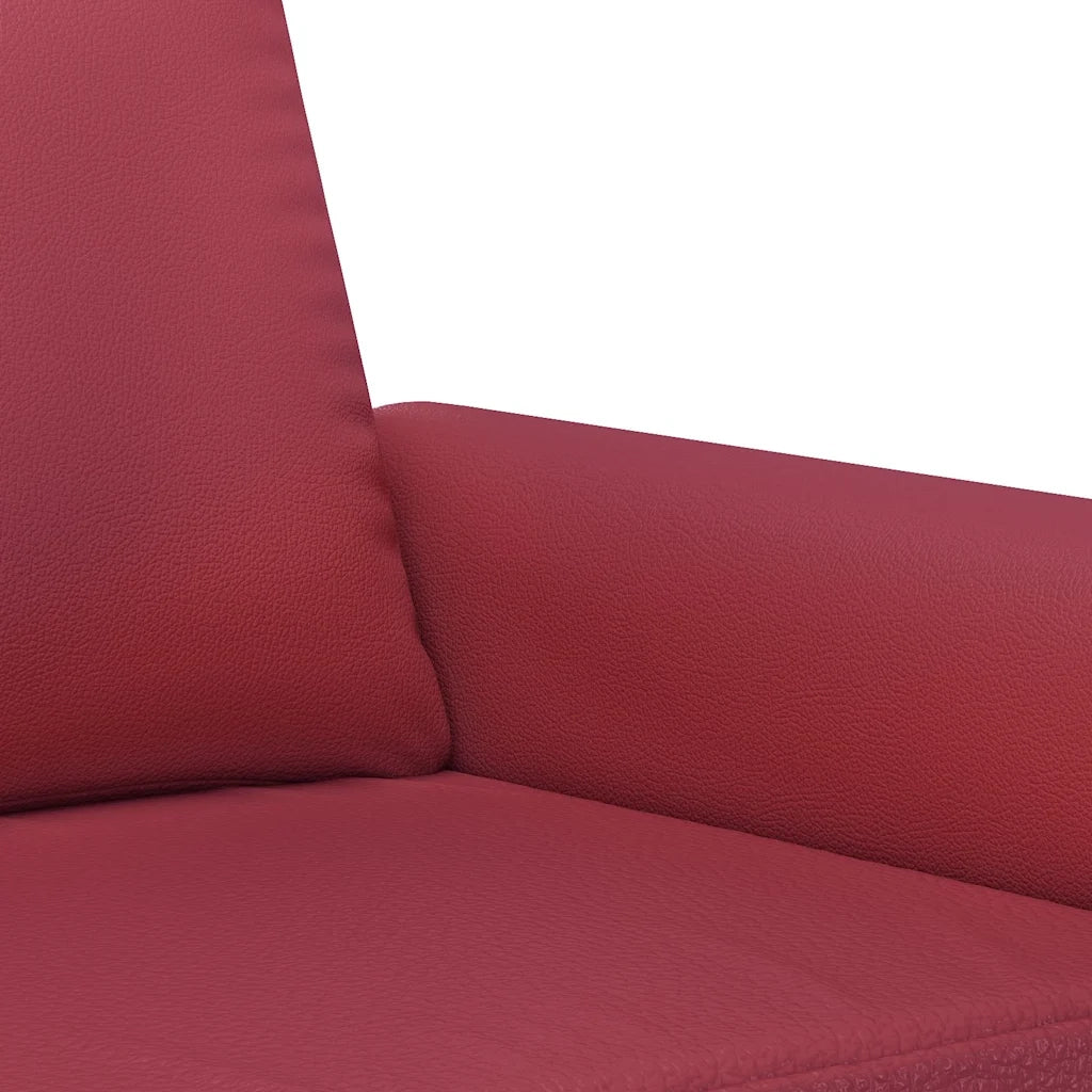 Poltrona | Sedia Relax Rosso Vino 60 cm in Similpelle
