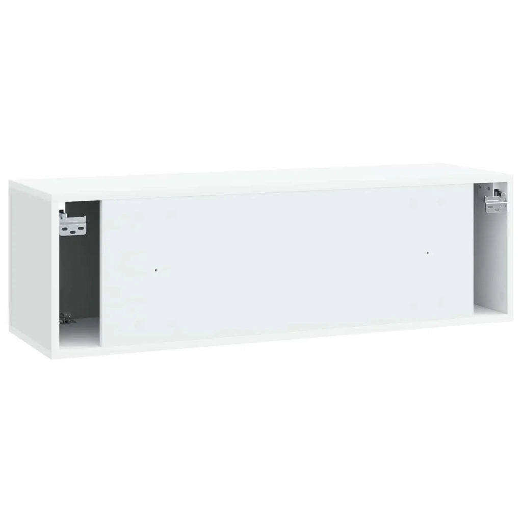 Mobile Porta TV da Muro Bianco 98 x 31 x 30 cm 898215