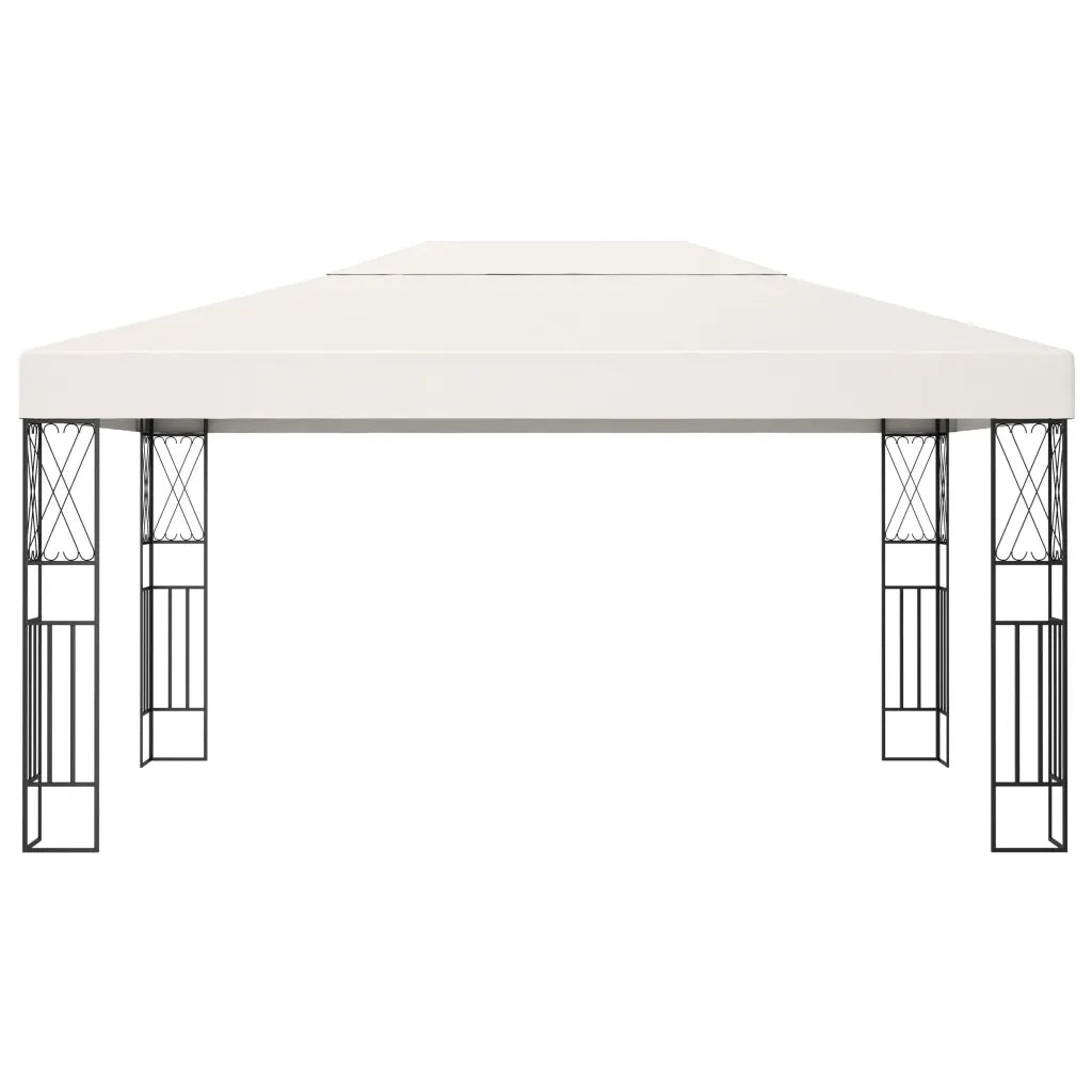 Gazebo 3x4 m Crema in Tessuto cod mxl 46301