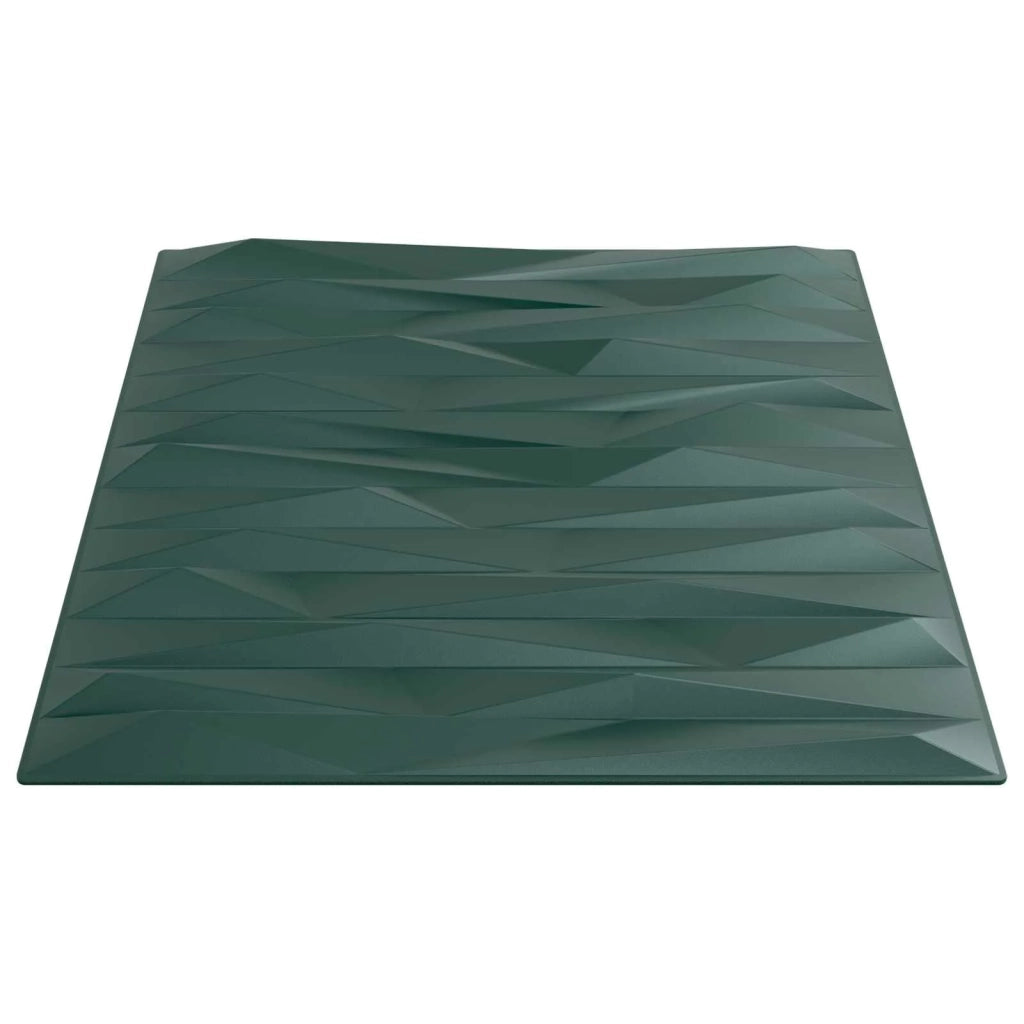 Pannelli da parete 48 pcs Verde pietra 50 x 50 cm Schiuma XPS
