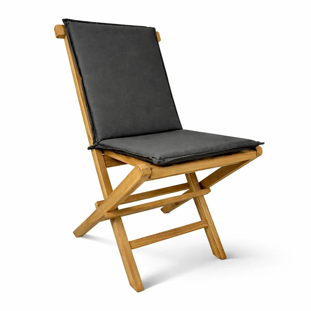 Set di 2 Sedie Pieghevoli in Teak – Pinta