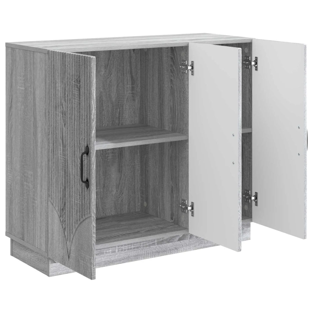 Credenza Grigio Sonoma 89 x 34,5 x 77 cm Legno ingegnerizzato