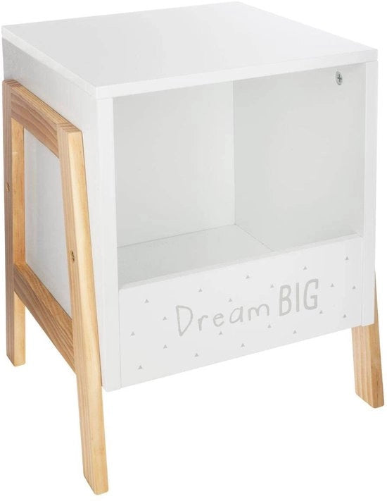 Cassa di archiviazione in legno di pino - 1 pezzo - 33x30x40 cm
