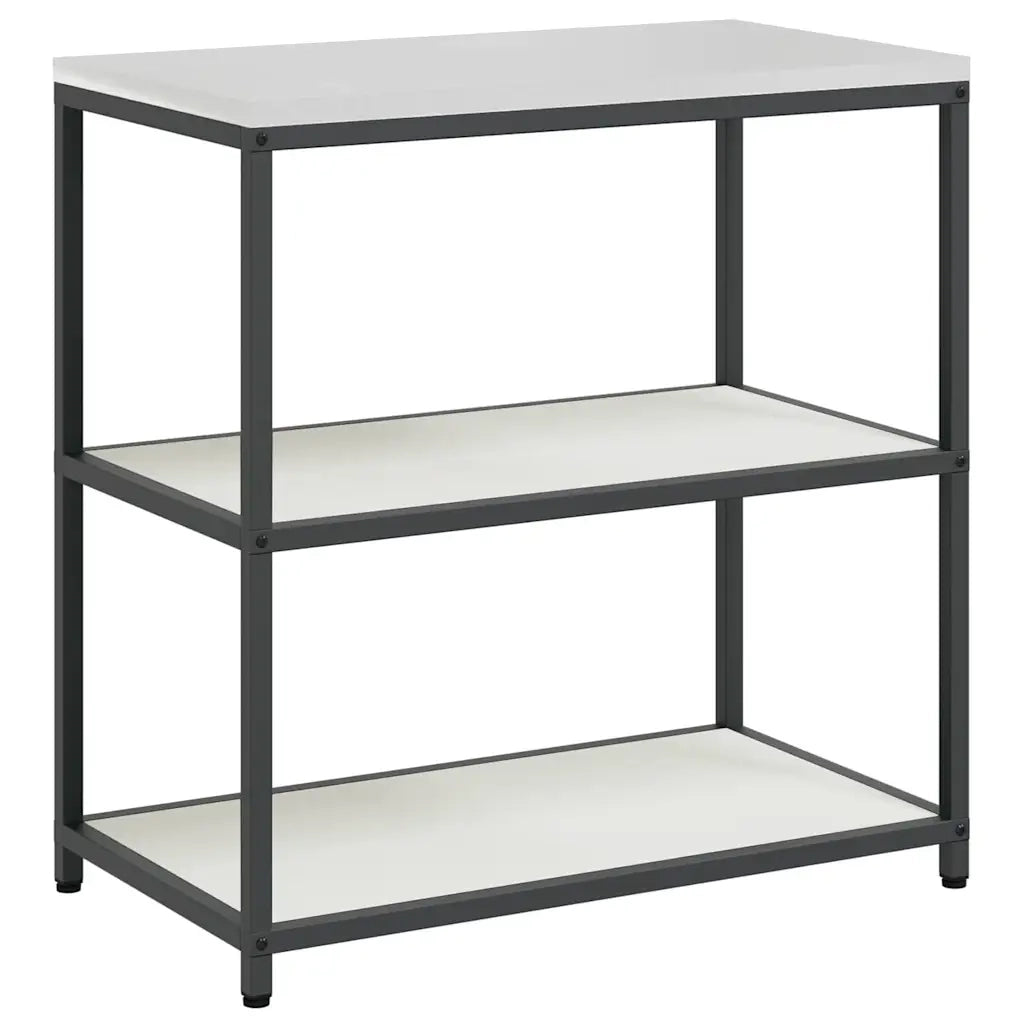 Set di Stoccaggio per Cucina con lo scaffale 3 pcs Bianco 3392667