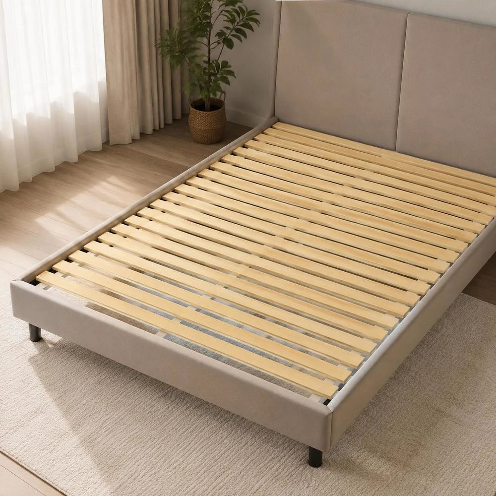 Bed Slatted Frame Replacement With 24 Slats 100x200 Cm
