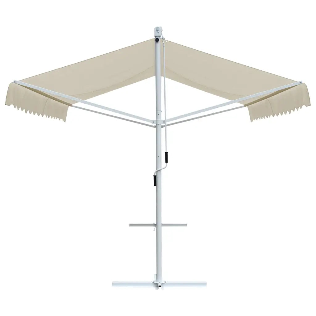 Tenda da Sole a Gazebo-Tenda da giardino 3x3 m Crema