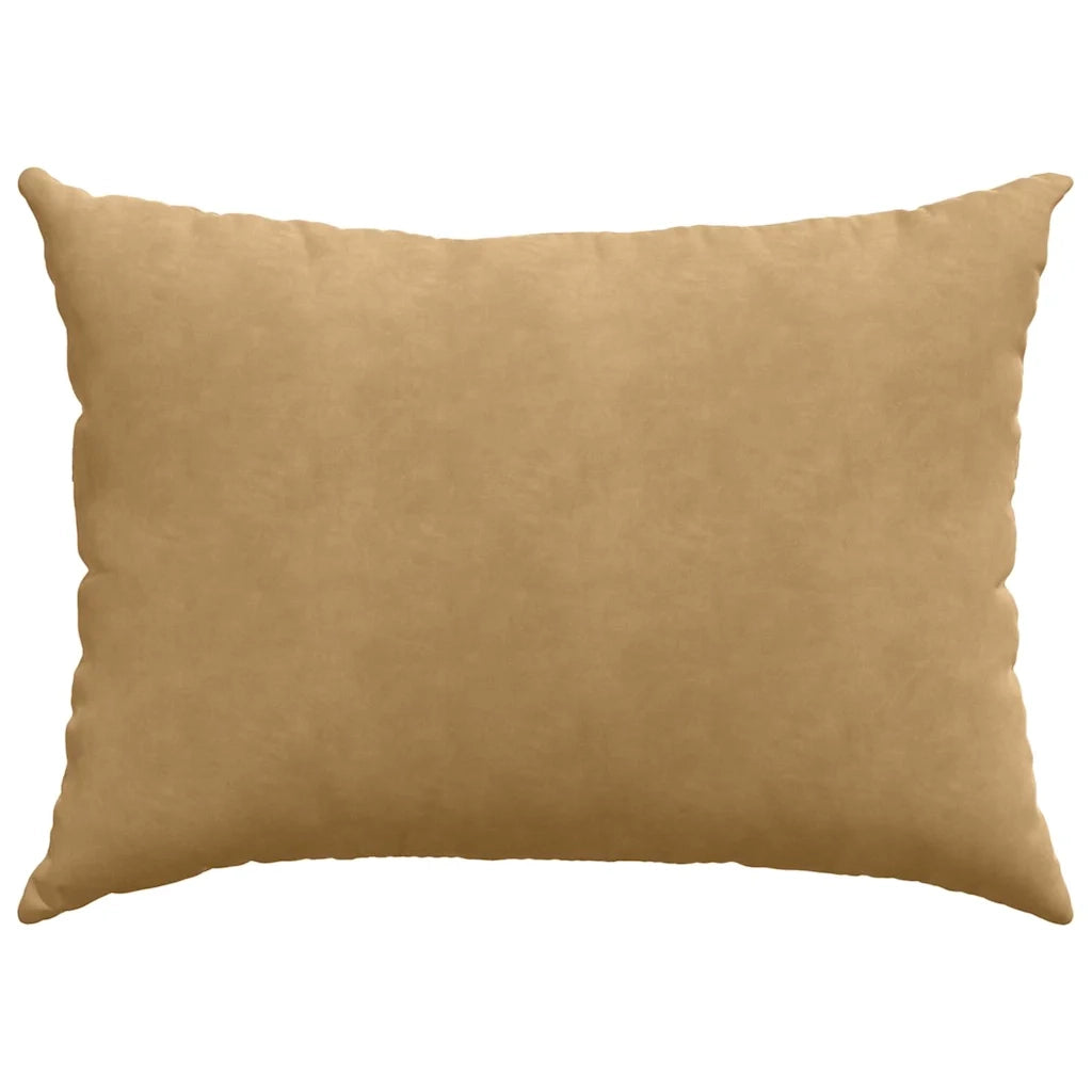 Cuscini da Divano 2 pz-Set di 2 Cuscini per Sofa Marrone 70 x 50 cm Tessuto in Cords