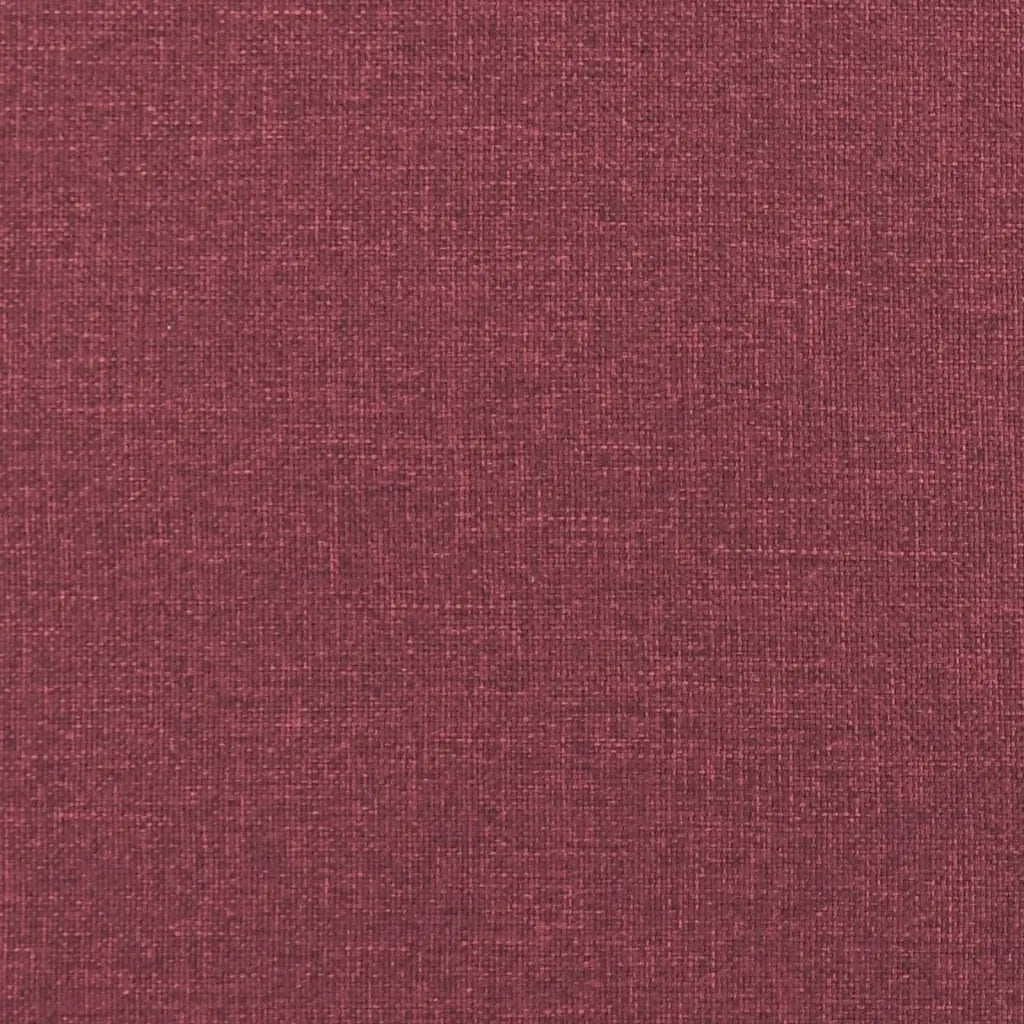 Poggiapiedi Rosso Vino 70x55x41 cm in Tessuto 349353