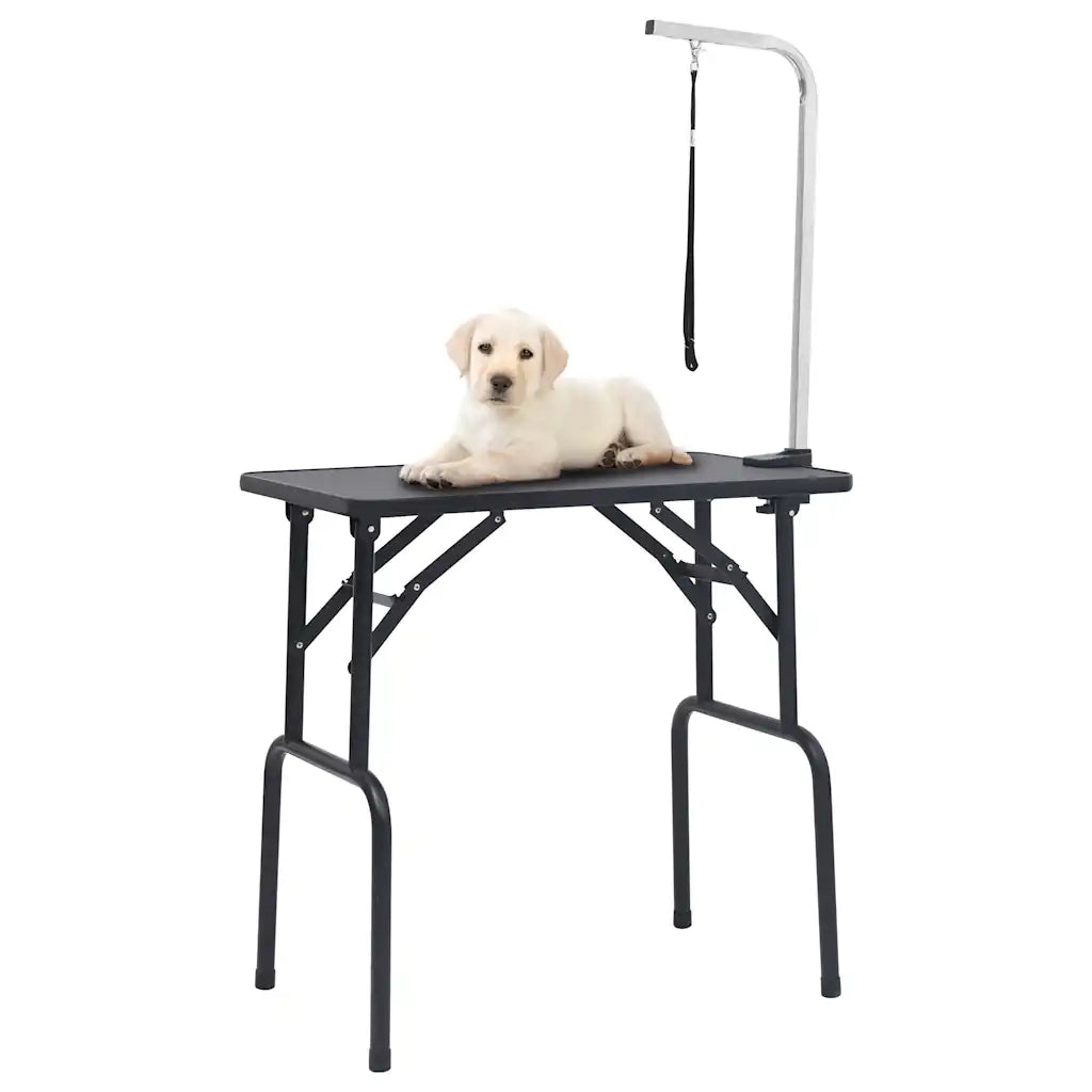 Tavolo Toelettatura per Cani Regolabile con 1 Anellocod mxl 131089