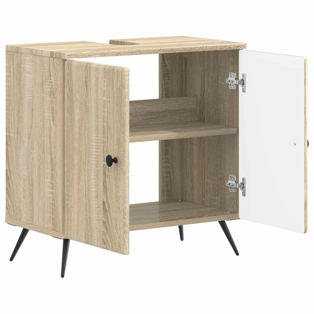 Armadio per Lavabo da Bagno BREDA Rovere Sonoma 897447