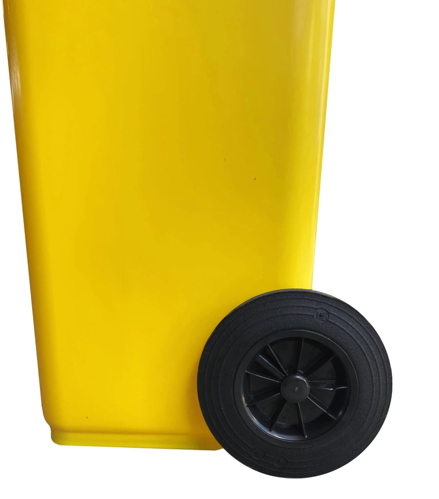 Bidone per la Raccolta Differenziata 120 l Colore Giallo