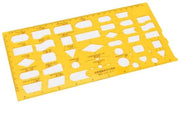 Scheda di segno Sostenibile - Multifunzionale - Progetto Architettonico - Educativo - Design Interno - Materiale di Alta Qualità in Plastica - Scheda di segno per disegno