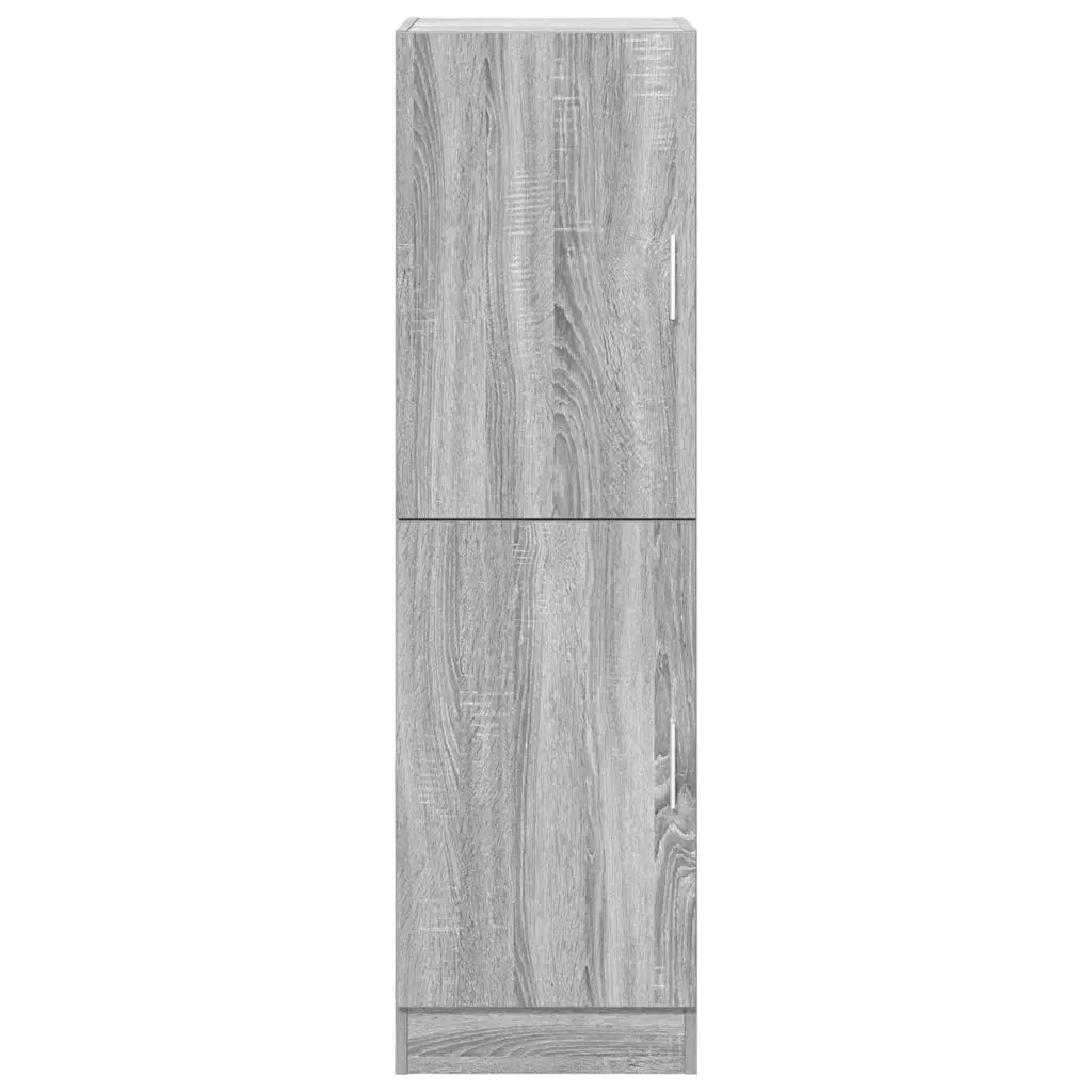 Armadietto Cucina Grigio Sonoma 38x41,5x131,5 cm in Legno
