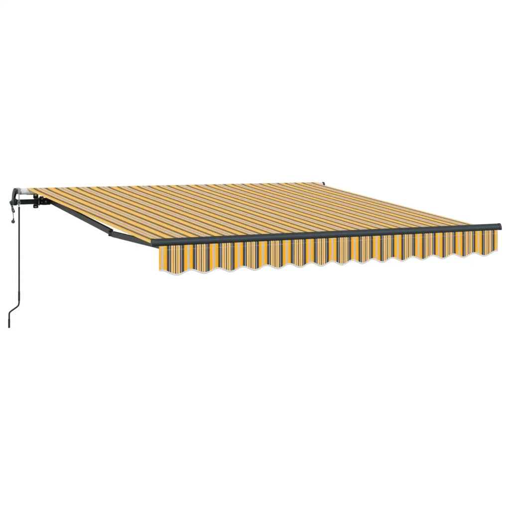 Tenda Retrattile Multicolore 300 x 250 cm Tessuto e Alluminio 3330021
