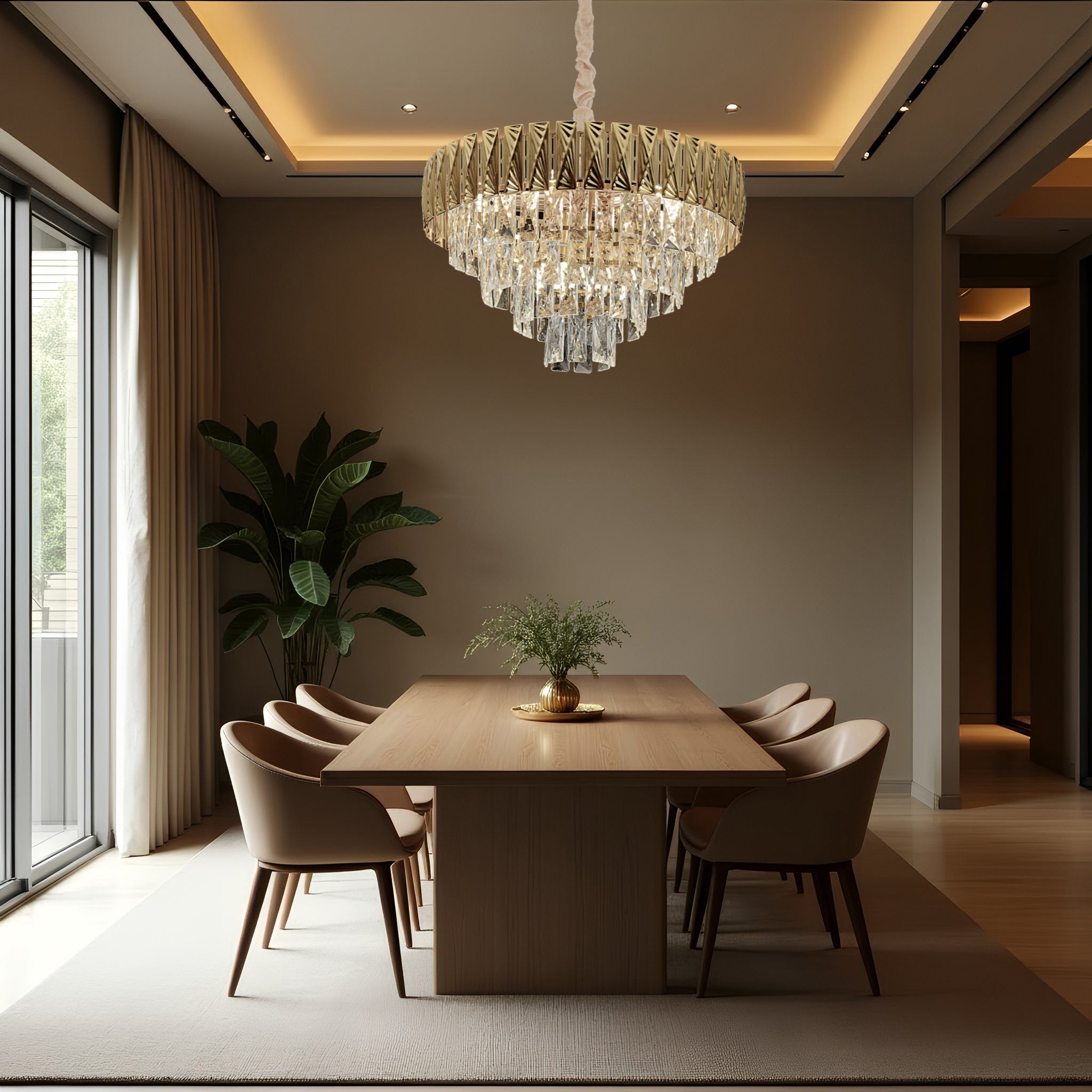 Lampada Cristal G060-cp 60cm