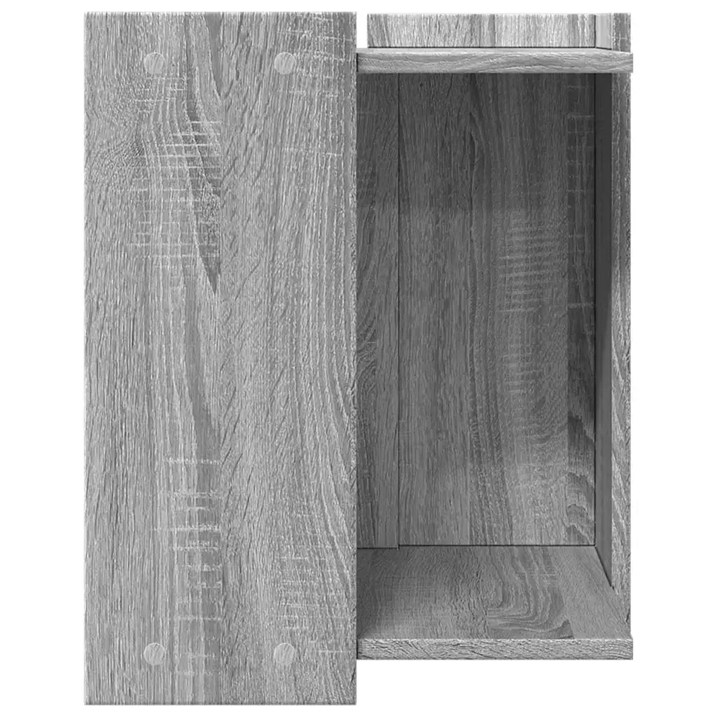 vidaXL Recinto Lettiera Gatti Grigio Sonoma 60x40x40 cm in Truciolato
