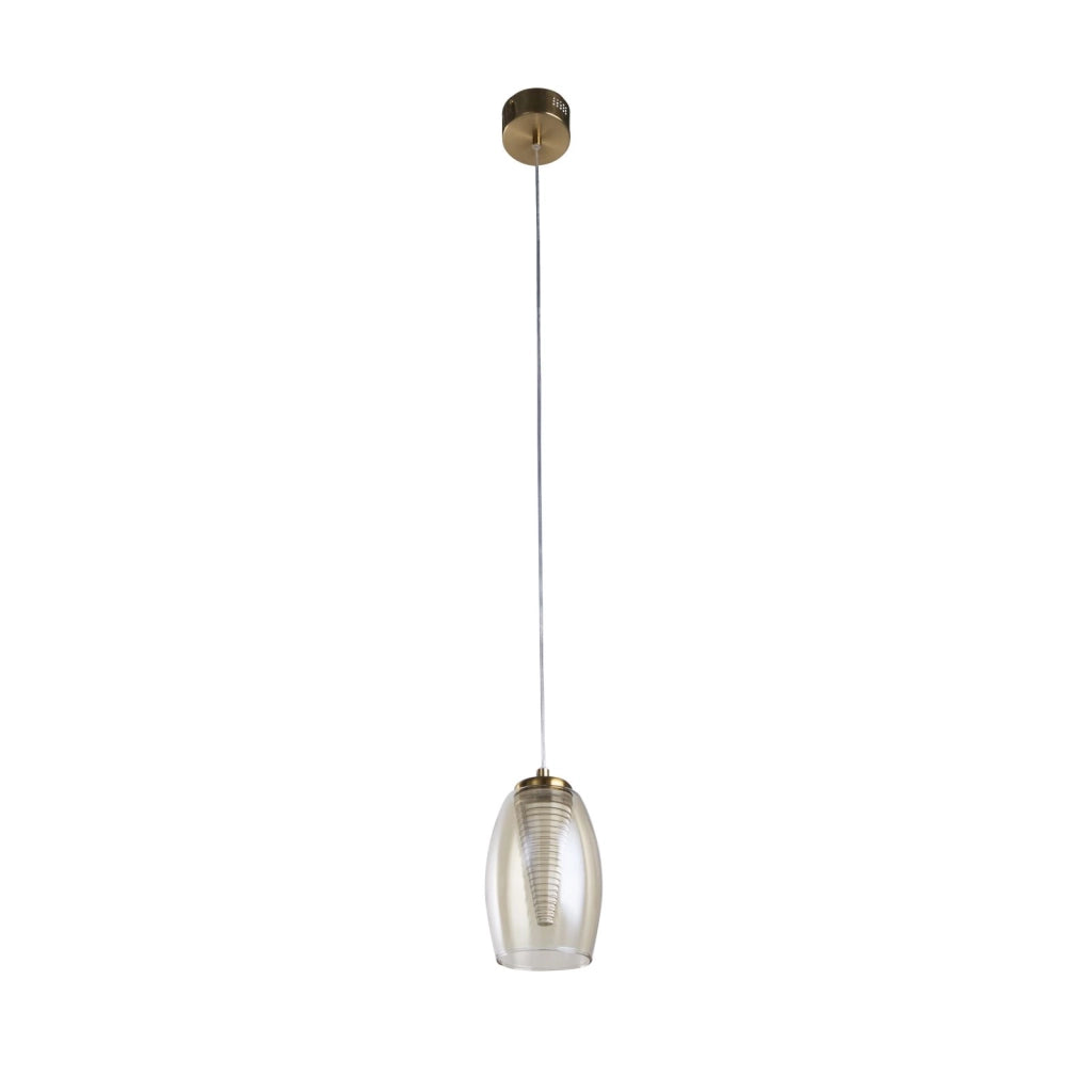 Ciondolo Cyclone - Metallo Bronzo e Bicchiere da Champagne