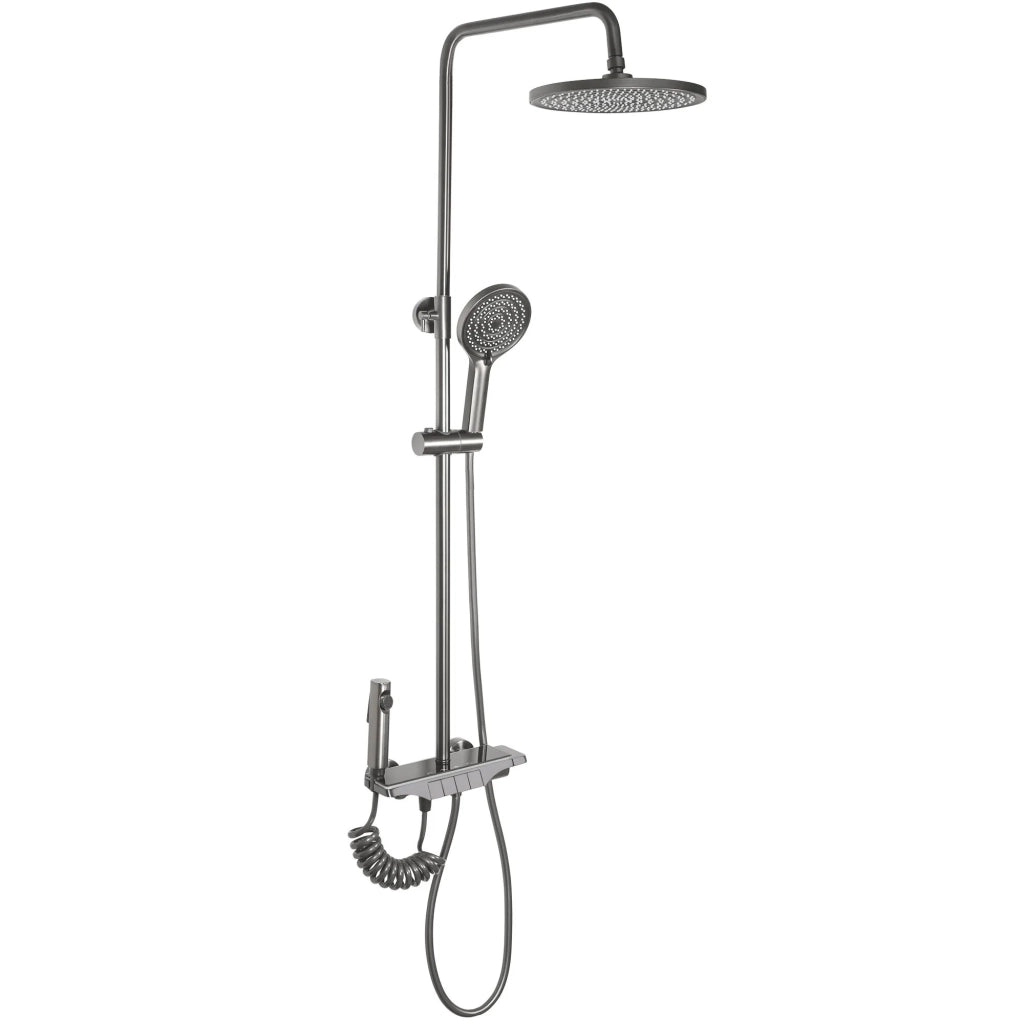 Set Doccia Rea Savio Led Titanium