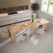 Consolle allungabile, 300, Per 14 persone,  Tavolo da pranzo, Rovere RF2653