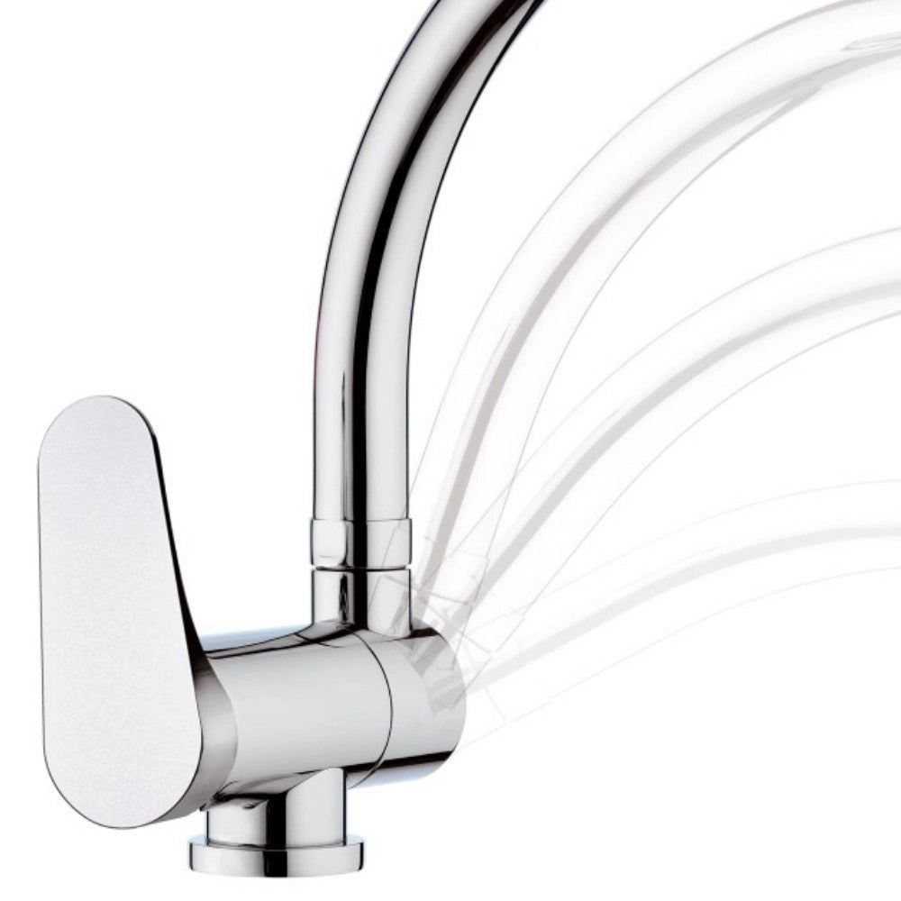 Rubinetto per lavello con bocca alta girevole tipo lusso - serie class line