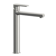 Miscelatore lavabo alto Mariani serie Artic in ottone spazzolato