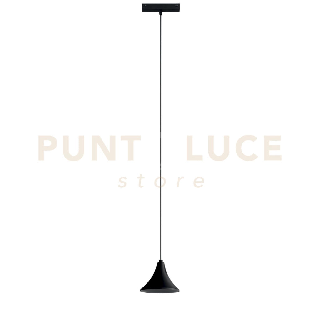SOSPENSIONE DAVINCI CYMBAL NERO LED 48V 8W 780LM 4000K 11X16,1X15CM