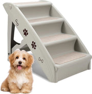 Trappola per Animali Inclinabile - 4 Trappole per Cani e Gatti con Piatto Antiscivolo - Massimo 75 kg