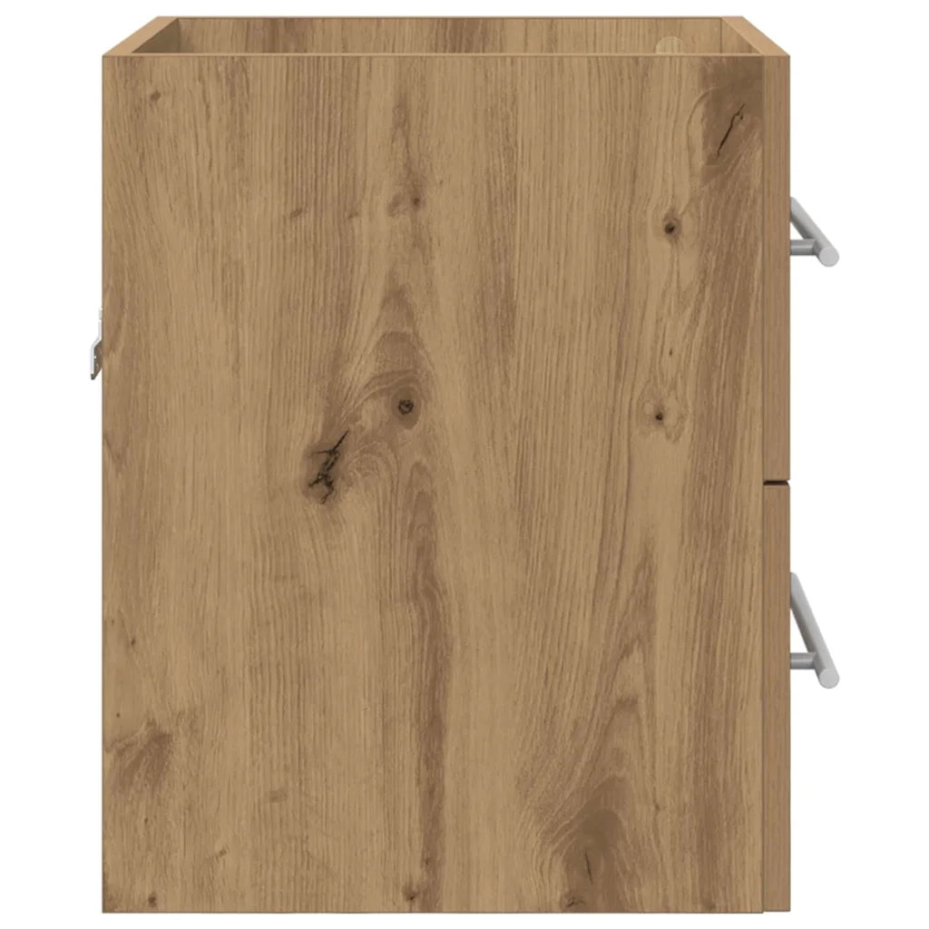 Armadio sottolavello Rovere artigianale 38,5 x 41 x 48 cm