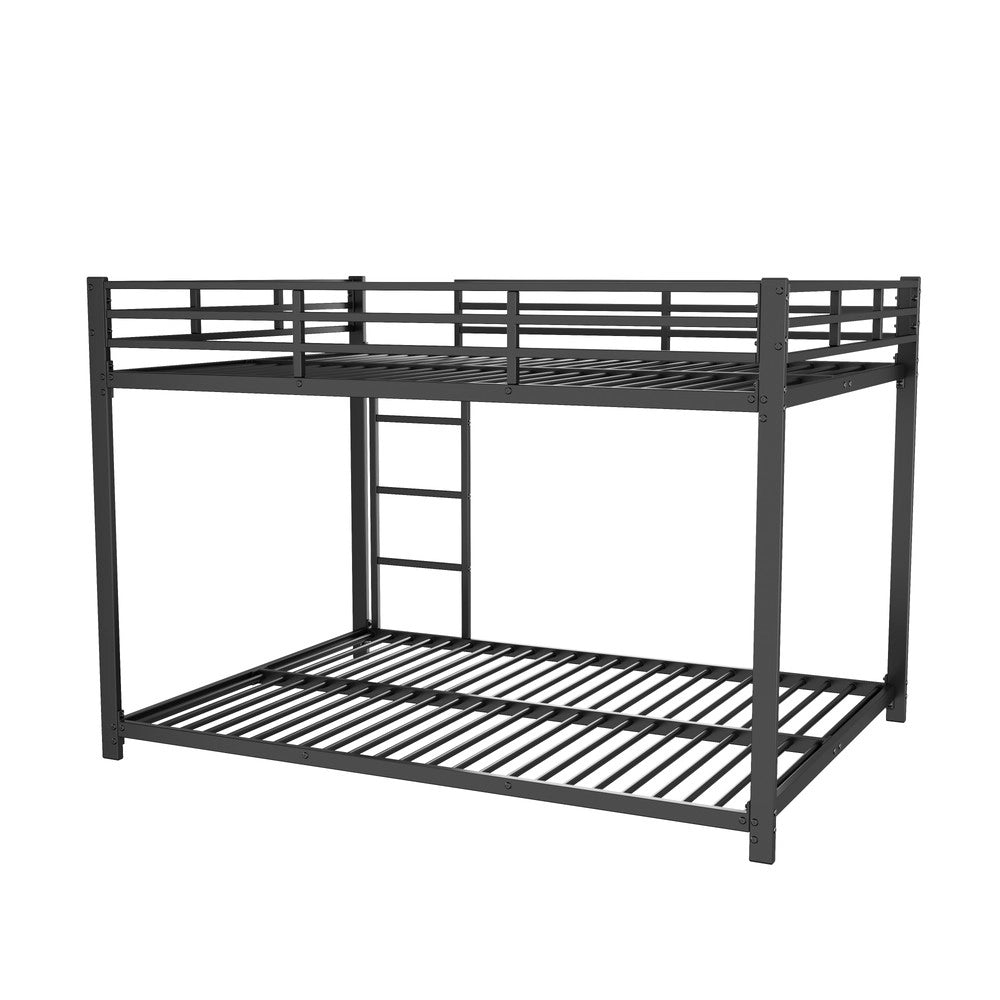 Letto a castello ¨C Minimal ¨C Nero metallo 140x200cm