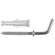 TASSELLO CON GANCIO CORTO NC Ø 6 - 4,5x35 mm - CONF. 10 PEZZI - TECFI