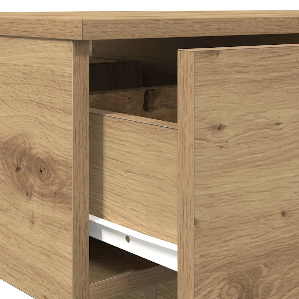 Tavolino da Salotto-Tavolino da soggiorno-Tavolo Rovere Artigianale 90x60x31 cm Truciolato